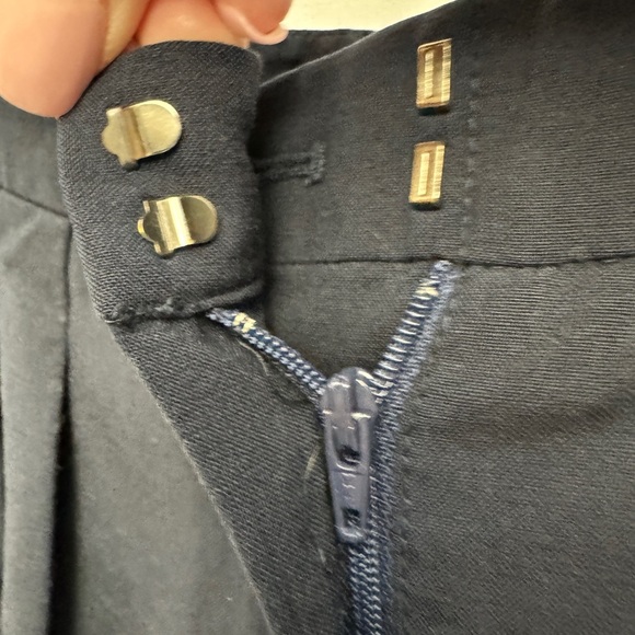 Babaton Cropped Wool Blend Pants Navy - Picture 5 of 8